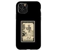 The Librarian Tarot Card - Spooky Gothic Library Books Read Coque pour iPhone 11 Pro