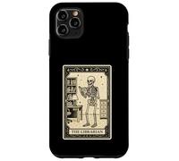 The Librarian Tarot Card - Spooky Gothic Library Books Read Coque pour iPhone 11 Pro Max