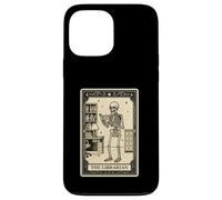 The Librarian Tarot Card - Spooky Gothic Library Books Read Coque pour iPhone 13 Pro Max