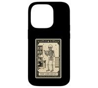 The Librarian Tarot Card - Spooky Gothic Library Books Read Coque pour iPhone 14 Pro