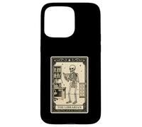The Librarian Tarot Card - Spooky Gothic Library Books Read Coque pour iPhone 15 Pro Max