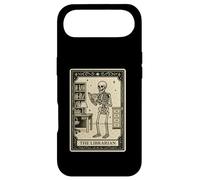 The Librarian Tarot Card - Spooky Gothic Library Books Read Coque pour iPhone Air