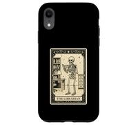 The Librarian Tarot Card - Spooky Gothic Library Books Read Coque pour iPhone XR