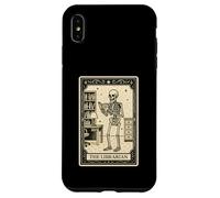 The Librarian Tarot Card - Spooky Gothic Library Books Read Coque pour iPhone XS Max