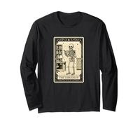The Librarian Tarot Card - Spooky Gothic Library Books Read Manche Longue