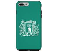 The Library is My Happy Place Bibliothécaire Style bohème Coque pour iPhone 7 Plus/8 Plus