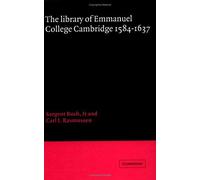 The Library Of Emmanuel College, Cambridge, 1584 1637