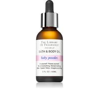 The Library of Fragrance Baby Powder huile pour le corps pour le bain mixte 60 ml