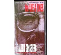 THE LIFE AND TIMES OF ALLEN GINSBERG (VHS) BEAT GENERATION POET