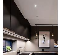 The Light Group SLC Mini One Tilt Spot de plafond encastrable, LED, SLC1201,