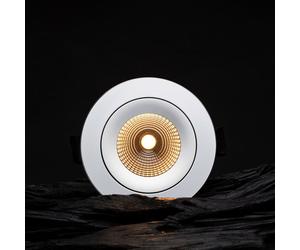 The Light Group SLC One 360° Spot de plafond encastrable, LED, SLC1120,