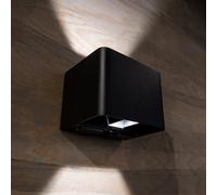 The Light Group SLC Shadow Applique murale LED avec 2 prises Schuko, SLC1410,