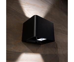 The Light Group SLC Shadow Applique murale LED avec 2 prises Schuko, SLC1410,