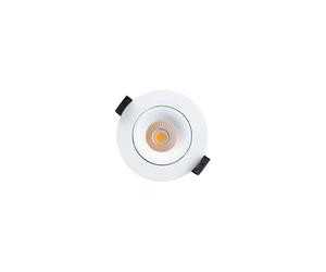 The Light Group SLC1196 OnePro-Downlight, 12W, 1160lm, 4000K, IP44, weiß