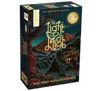 TOPP The Light in The Mist - Une Histoire de Puzzle de Tarot - Jeu d'évasion Unique avec de Belles Cartes de Tarot - avec site Web de Solution, Noir, Bleu, Marron, Gris, Blanc