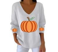 The Light is Coming Sweatshirt Halloween Pull Tricoté Femme Automne Hiver Laine Pull Élégant Uni Tricot Tricot Hiver Pull en Laine Chaud Pull Basique Col Rond / V Coton Fermeture Éclair Quarter, jaune