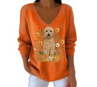 The Light is Coming Sweatshirt Halloween Pull Tricoté Femme Automne Hiver Laine Pull Élégant Uni Tricot Tricot Hiver Pull en Laine Chaud Pull Basique Col Rond / V Coton Fermeture Éclair Quarter