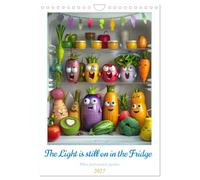 The Light ist still on in the Fridge (Wall Calendar 2027 DIN A4 portrait), CALVENDO 12 Month Wall Calendar: Discover the secret party of food