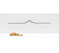 The Line Accessoire de décoration Mont-Saint-Michel Noir