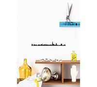 The Line - Anvers - Silhouette décorative murale - Skyline - 50 cm - noir