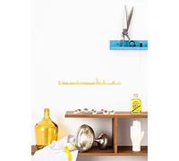 The Line - Anvers - Silhouette décorative murale - Skyline - 50 cm - or