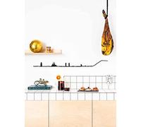 The Line - Barcelone - Silhouette décorative murale - Skyline - 125 cm - noir