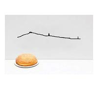 The Line City Skyline Décoration murale Motif silhouette Ville de St Tropez 50 cm