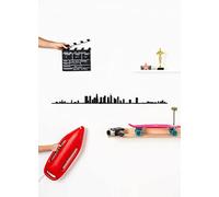 The Line - Los Angeles - Silhouette décorative murale - Skyline - 125 cm - noir