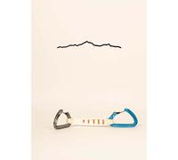 The Line - Mont Blanc - Silhouette décorative murale - Skyline - 19 cm - noir