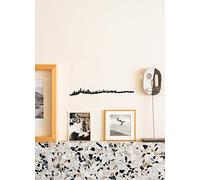 The Line - San Francisco 1 - Silhouette décorative murale - Skyline - 19 cm - noir