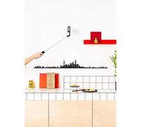 The Line - Shanghai - Silhouette décorative murale - Skyline - 125 cm - noir