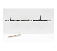 The Line - Tokyo - Silhouette décorative murale - Skyline - 125 cm - noir