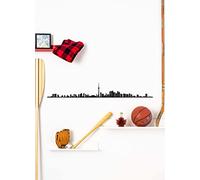 The Line - Toronto - Silhouette décorative murale - Skyline - 125 cm - noir