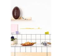 The Line - Toulouse - Silhouette décorative murale - Skyline - 50 cm - or