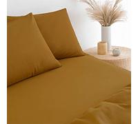 The Linen Yard Drap-Housse 250 Fils pour lit Simple