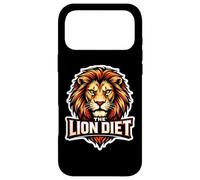 The Lion Diet Hardcore Carnivore Mangeur de Viande pour bœuf Coque pour iPhone 17 Pro Max