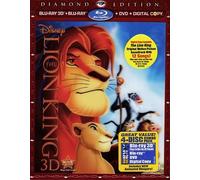 The Lion King 3D: Diamond Edition (Special Edition Blu-ray 3D + Blu-ray + DVD + Digital Copy with Bonus Original Motion