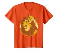 The Lion King Mufasa And Simba T-Shirt, Enfant, Orange, 4 ans