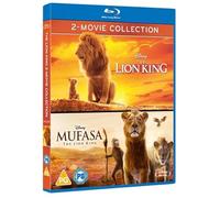 The Lion King/Mufasa: The Lion King 2-Movie Collection [Blu-Ray, Region Free, 2-Disc Set]