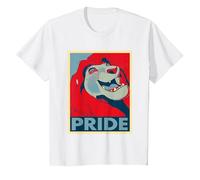 The Lion King Pride Mufasa T-Shirt, Enfant, Blanc, 4 ans