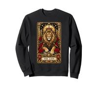 The Lion Tarot Carte Halloween Occulte Mystique Sweatshirt