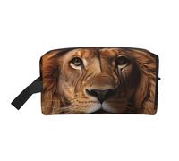 The Lion's Gaze Trousse de toilette de voyage multifonction pour le quotidien et le fitness pour cosmétiques, papeterie et plus encore