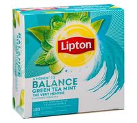 Thé Lipton thé vert menthe - boîte de 100