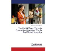 The List Of Two, Three & Four-letter Rhyming Words And Their Phonetics