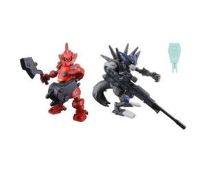 The Little Battlers - Lbx Battle Custom Figure Set Lbx Deku Oz & Lbx Hunter Kiba (Completed Figures Set)