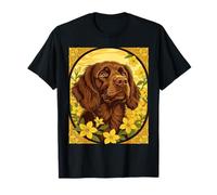 The Little Brown Dog and Jasmin Flowers T-Shirt