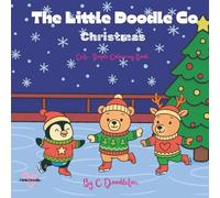 The Little Doodle Co: Christmas, cute simple colouring book for adults and kids