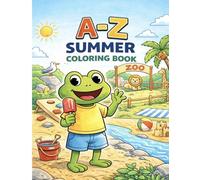 The Little Frog’s A-Z Summer Coloring Book