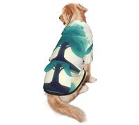 The Little Girl by The River Sweat à capuche pour chiens de taille moyenne et grande - Vêtement en polyester doux pour toutes les saisons