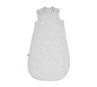 The Little Green Sheep Sac de couchage matelassé en lin 2,5 Tog 350 g 6-18 mois avec imprimé riz blanc